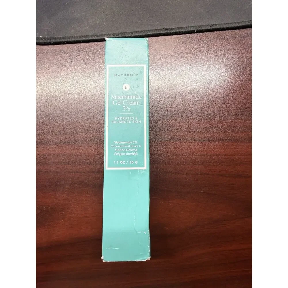 Naturium Niacinamide Gel Cream 5% 1.7oz Hydrates & Balances Skin Face Neck Chest